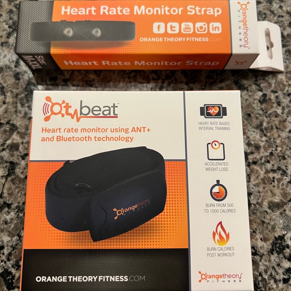 Orange Theory Beat heart rate monitor & strap NIB